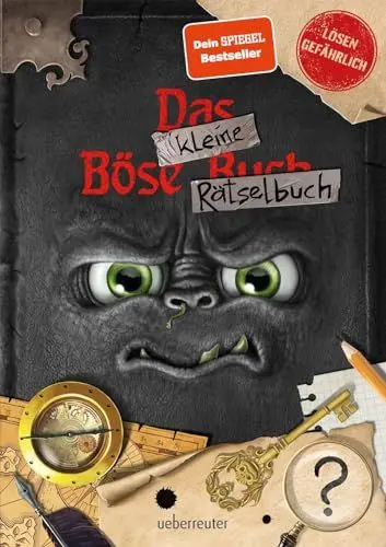 Produktbild: Das kleine Böse Rätselbuch (Das kleine Böse Buch): Lösen gefährlich!