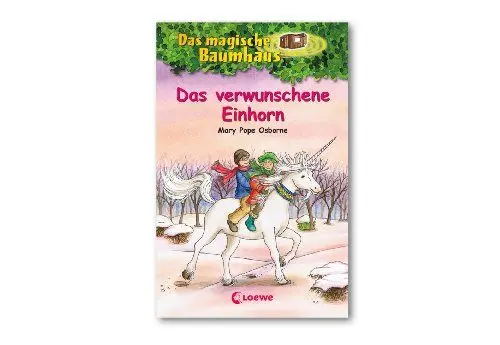 Produktbild: Das magische Baumhaus (Band 34) - Das verwunschene Einhorn: Kinderbuch über Fabelwesen für Mädchen und Jungen ab 8 Jahre
