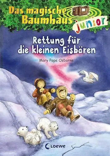 Produktbild: Das magische Baumhaus junior (Band 12) - Rettung für die kleinen Eisbären: Kinderbuch zum Vorlesen und ersten Selberlesen - Mit farbigen Illustrationen - Für Mädchen und Jungen ab 6 Jahre