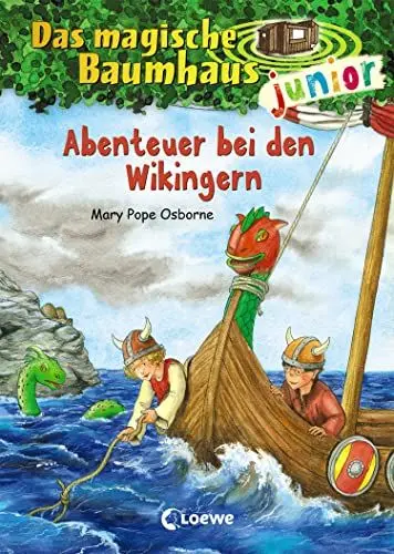 Produktbild: Das magische Baumhaus junior (Band 15) - Abenteuer bei den Wikingern: Kinderbuch zum Vorlesen und ersten Selberlesen - Mit farbigen Illustrationen - Für Mädchen und Jungen ab 6 Jahre