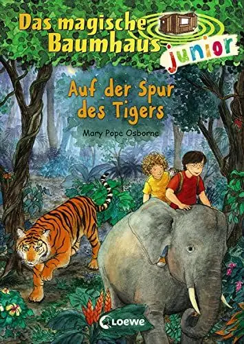 Produktbild: Das magische Baumhaus junior (Band 17) - Auf der Spur des Tigers: Kinderbuch zum Vorlesen und ersten Selberlesen - Mit farbigen Illustrationen - Für Mädchen und Jungen ab 6 Jahre
