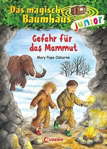 Produktbild: Das magische Baumhaus junior (Band 7) - Gefahr für das Mammut: Kinderbuch zum Vorlesen und ersten Selberlesen - Mit farbigen Illustrationen - Für Mädchen und Jungen ab 6 Jahre