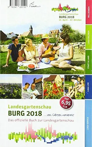 Produktbild: Das offizielle Buch zur Landesgartenschau Burg 2018: von Gärten umarmt: von Gärten umarmt. Das offizielle Buch zur Landesgartenschau