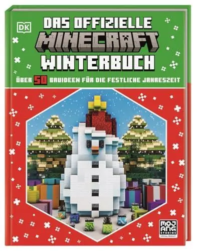 Produktbild: Das offizielle Minecraft Winterbuch: Über 50 festliche Bauideen für die Winterzeit. Für Minecraft Fans ab 8 Jahren