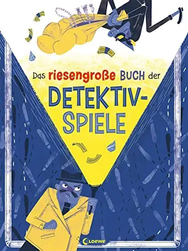 Produktbild: Das riesengroße Buch der Detektivspiele: Spielesammlung in Buchform - fördert das logische Denken von Kindern ab 6 Jahre