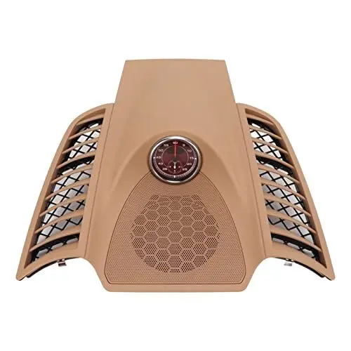 Produktbild: Dash Stopwatch Cover, Anti Aging Beige Trim 958 552 189 01 6W0 Armaturenbrett Oben in der Mitte, Verschleißfest für Automodifikationen (Dunkelrote Stoppuhr)