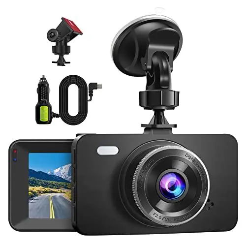 Produktbild: Dashcam 1080P, Dash Cam Auto Camera mit 3