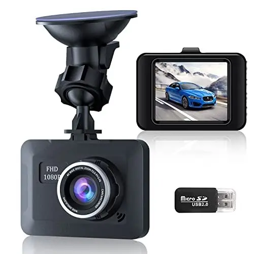Produktbild: Dashcam Auto, Rückfahrkamera 1080P Full HD Dual, Autokamera mit 170 Weitwinkel 2,4 