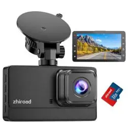 Produktbild: Dashcam Auto Vorne, 1080P FHD Dash cam mit Nachtsicht, WDR und 176° Weitwinkel Autokamera, 3