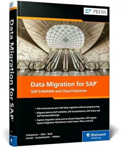 Produktbild: Data Migration for SAP: SAP S/4HANA and Cloud Solutions (SAP PRESS: englisch)