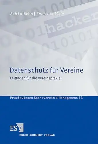Produktbild: Datenschutz für Vereine: Leitfaden für die Vereinspraxis (Praxiswissen Sportverein & Management)