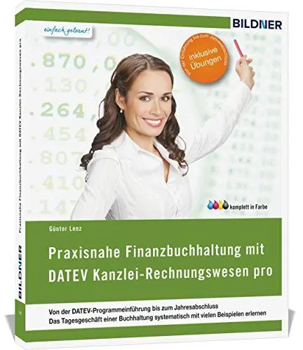 Produktbild: DATEV Kanzlei Rechnungswesen pro / Mittelstand pro: Das komplette Lernbuch für Einsteiger: Von der Einführung bis zum Jahresabschluss