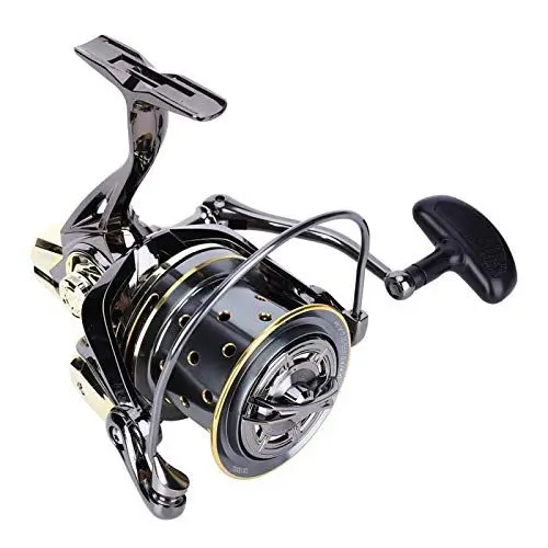 Produktbild: DAUERHAFT Metall Angelrolle Angelrolle Wasserdicht Korrosionsschutz für Reservoir Pond Rivers Lakes Sea Fishing Places(GX10000)