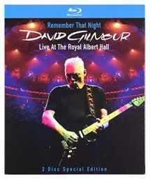 Produktbild: David Gilmour - Remember That Night/Live At The Royal Albert Hall (Blu-ray) (Special Edition)