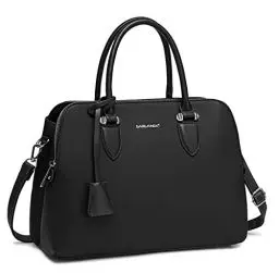 Produktbild: David Jones - Damen Handtasche Henkeltasche - Frau PU Leder Schultertasche - Elegante Tote Shopper - Umhängetasche Viele Fächer Zip Multi Taschen - Alltags Mode Arbeit Stadt City - Schwarz