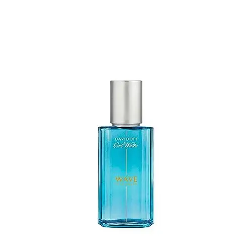 Produktbild: DAVIDOFF Cool Water Wave Man Eau de Toilette, frisch-holziger Duft für Herren, 40ml