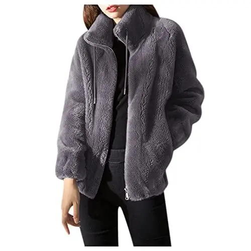 Produktbild: Day Prime 2024 Angebote Damen Winter Mantel Parka Winterjacke Damen Leder Trenchcoat Damen Trespass Jacke Kinder Winterreitmantel Damen Mäntel Damen Winter Damen Mode Sale Sale
