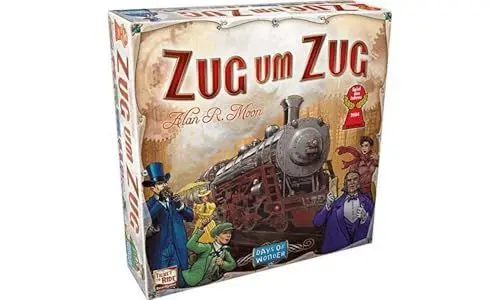 Produktbild: Days of Wonder, UNbox Now, Zug um Zug, Grundspiel, Familienspiel, Spiel des Jahres 2004, 2-5 Spieler, Ab 8+ Jahren, 45+ Minuten, Deutsch
