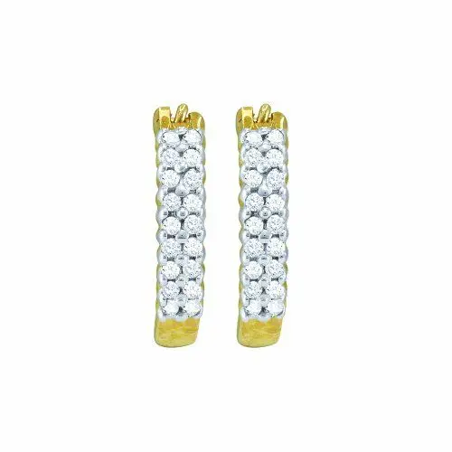 Produktbild: DazzlingRock Collection - 10 K Gelbgold Rundschliff I-J Diamant