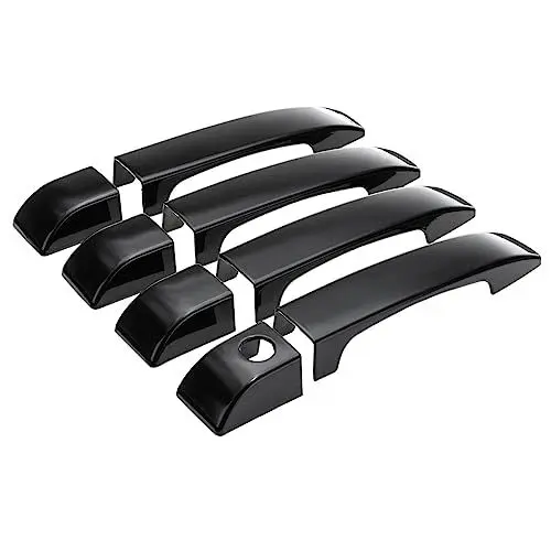 Produktbild: DBQYCKQU Türgriff Außentürgriff Für Land Für Rover Für Range Für Vogue L322 2002-12 Auto Türgriff Abdeckungen Trim Glanz Schwarz Außen Tür Griffe Abdeckung Autotürgriff-Schutzhülle