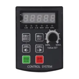Produktbild: DC 12–24 V Schrittmotor/Servomotor Motion Controller Modul HF020-7X1T1M ABS Material 5 stellige AnzeigeServo Stepper Motion Controller