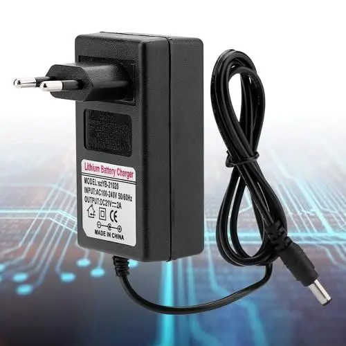 Produktbild: DC 21V 2A Universal Netzteil, 42W Power Supply, DC/AC Universal Adapter für Lautsprecher, Kamera Lampe, Suchscheinwerfer, Balance Auto, Haushaltselektronik