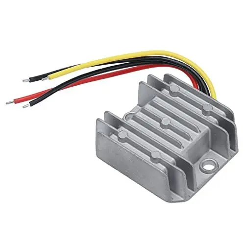 Produktbild: DC 24V auf DC 19V Konverter, 190W DC Konverter, IP67 Wasserdichter Auto Power Converter, für Auto Auto DC 24V auf 19V 10A