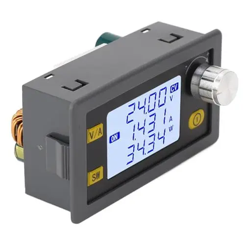 Produktbild: DC Buck Boost Spannungswandler DC6,0–30 V auf DC0,6–30 V, 0–5,0 A, 80 W, LCD-Spannungsregler, Einstellbarer Spannungsregler, Labor-Netzteil, Moldule-Überstromschutz