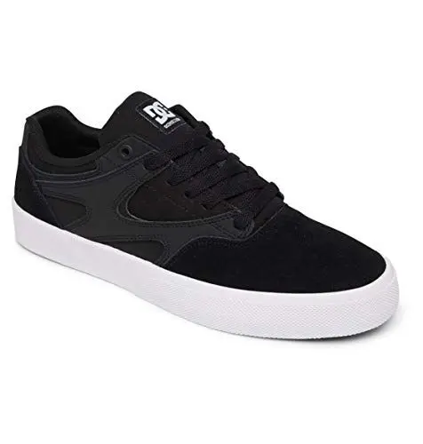 Produktbild: DC Shoes Herren Kalis Vulc Skateboardschuhe, Black White, 39 EU