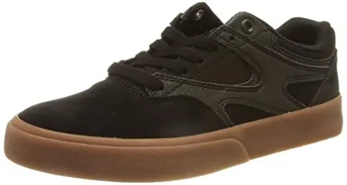 Produktbild: DC Shoes Herren Kalis Vulc Sneaker, Black/Black/Gum, 36 EU