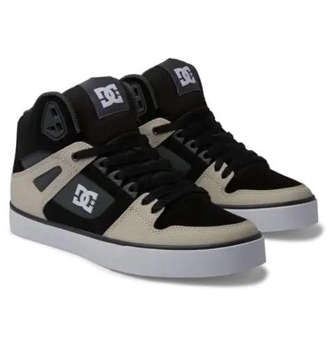 Produktbild: DC Shoes Herren Pure High-Top Wc Sneaker, Black/Grey/Brown, 44 EU