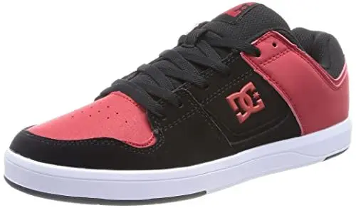 Produktbild: DC Shoes Herren Shoes Cure Skate-Schuh, Black/Red/Black, 44 EU