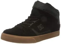 Produktbild: DC Shoes Jungen Pure High-top Elastic Sneaker, Black Gum, 36 EU