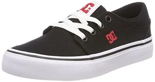 Produktbild: DC Shoes Jungen Trase TX Sneaker, Schwarz (Black/Red/White-Combo Xkrw)