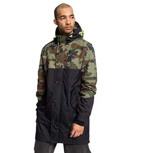 Produktbild: DC Shoes Nukove - Packable Waterproof Longline Fishtail Parka for Men - Männer