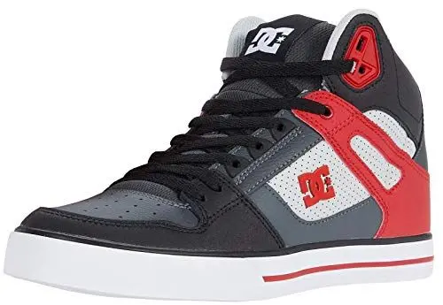 Produktbild: DC Shoes Pure High-Top WC, Skateboardschuhe für Herren, Grau rot, 47 EU