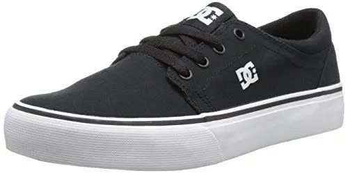 Produktbild: DC Shoes Unisex Kinder Trase Tx - Low-top Shoes For Boys Low Top, Black White, 28 EU