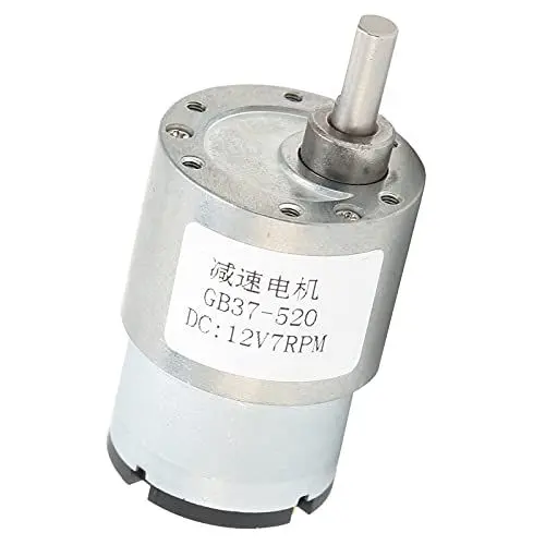 Produktbild: DC12V-Getriebemotor, 7U/min Gb37-520 DC-Getriebemotor, Verwendet in Fensteröffnern, Türöffnern und Miniaturwinden, Getriebemotor