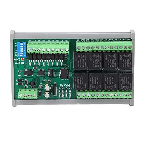 Produktbild: DC24V 8-Kanal-Relaismodulplatine, Schnell Reagierende Haushaltsgeräte-Steuerrelaisplatine RTU