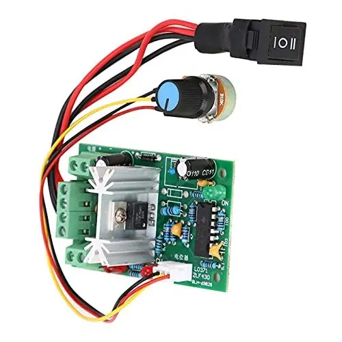 Produktbild: DC-Bürstenmotor-Controller, Einstellbare PWM-Geschwindigkeitsregelung, Positive und Negative Steuerung, Hochwertige Chips, Großer Bereich, Stabile Leistung, für 60-W-150-W-Motoren