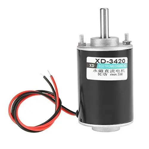 Produktbild: DC-Elektromotor mit Hohem Drehmoment für Generator Permanentmagnet-Hochgeschwindigkeitsmotor für Schleifmaschine(3500RPM(12V))