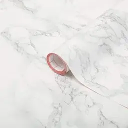 Produktbild: d-c-fix Klebefolie Marmor-Optik Marmi grau selbstklebende Folie wasserdicht realistische Deko für Möbel, Tisch, Schrank, Tür, Küchenfronten Möbelfolie Dekofolie Tapete 45 cm x 2 m