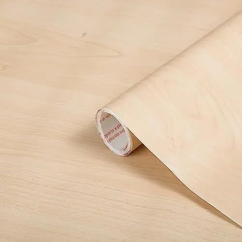 Produktbild: d-c-fix Möbel-Klebefolie Ahorn Holz-Optik 45 cm x 2 m - Möbelfolie selbstklebend Deko-Folie für Küche Tisch Schrank Fensterbank Küchenfronten Schrankfolie Tischfolie Holzfolie hell hellbraun