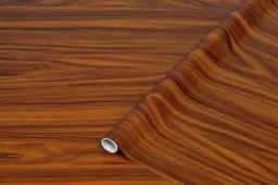 Produktbild: d-c-fix Möbel-Klebefolie Nussbaum Gold Holz-Optik 45 cm x 2 m - Möbelfolie selbstklebend Deko-Folie Küchen-Schrank Fensterbank Küchenfronten Schrankfolie Tisch Holzfolie Nuss Walnuss dunkelbraun