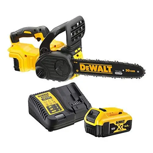 Produktbild: DEWALT 18V Akku-Kettensäge (30mm/1x5,0Ah/18V) DCM565P1-QW