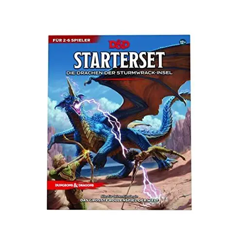 Produktbild: D&D Starterset Drachen der Sturmwrack-Insel