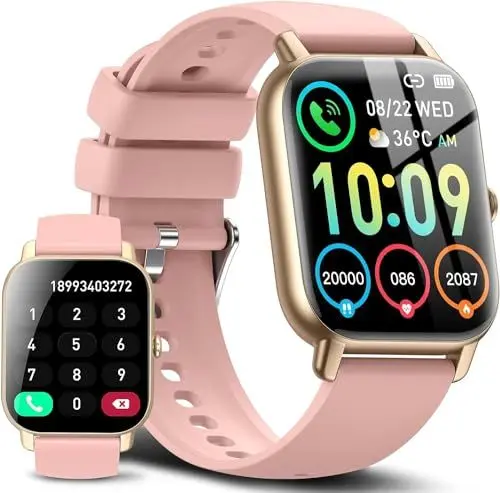 Produktbild: Ddidbi Damen Smartwatch mit Telefonfunktion, 1,85