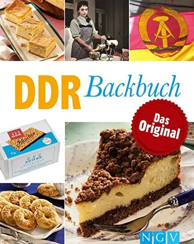 Produktbild: DDR Backbuch: Das Original I Das Bacjbuch für Ostalgiker mit über 90 Rezepten