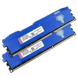 Produktbild: DDR3 16GB Kit (8GBx2) Desktop RAM 1333MHz PC3-10600 UDIMM Non-ECC Unbuffered 1.5V 2Rx8 Dual Rank 240 Pin CL9 PC Computer Memory Upgrade Module Arbeitsspeicher Kit (Blau)