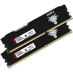 Produktbild: DDR3 16GB Kit (8GBx2) Desktop RAM 1866MHz PC3-14900 UDIMM Non-ECC Unbuffered 1.5V 2Rx8 Dual Rank 240 Pin CL13 PC Computer Memory Upgrade Module Arbeitsspeicher Kit (Schwarz)